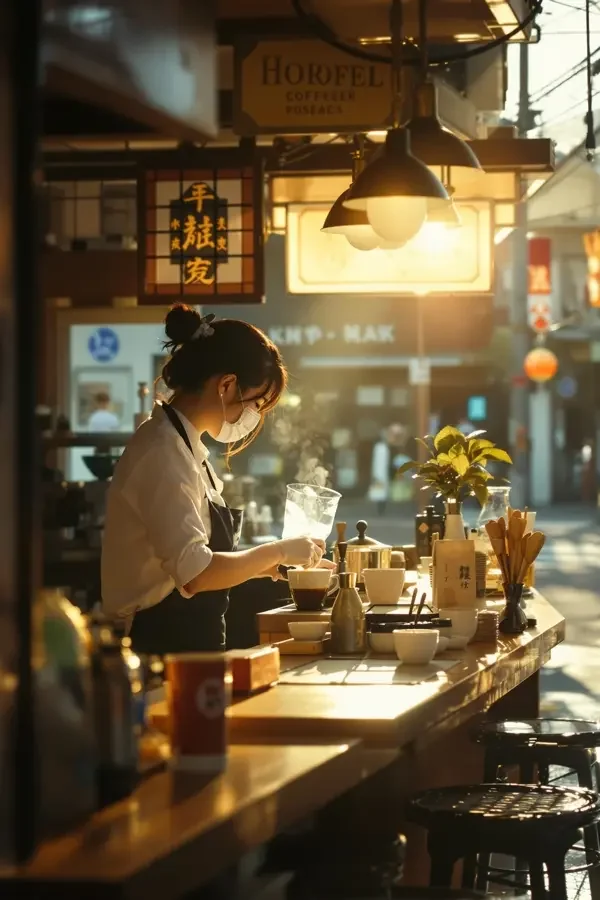 大阪清晨的咖啡 - 一起看影视超清画质封面